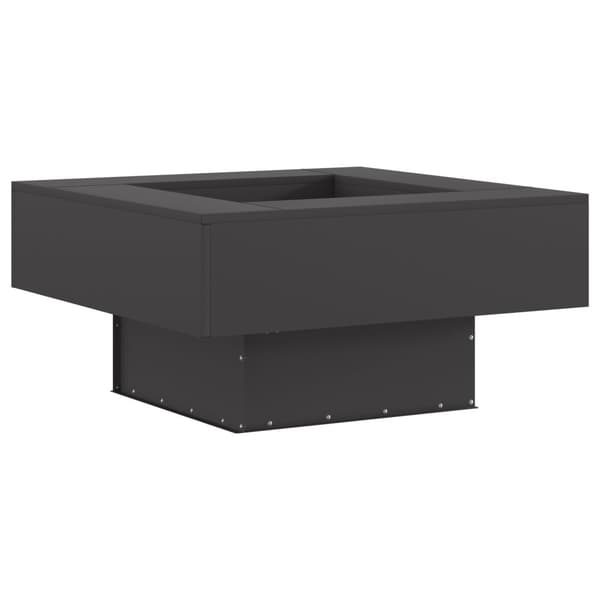 Eldstad Svart 80 x 80 x 40 cm Stål