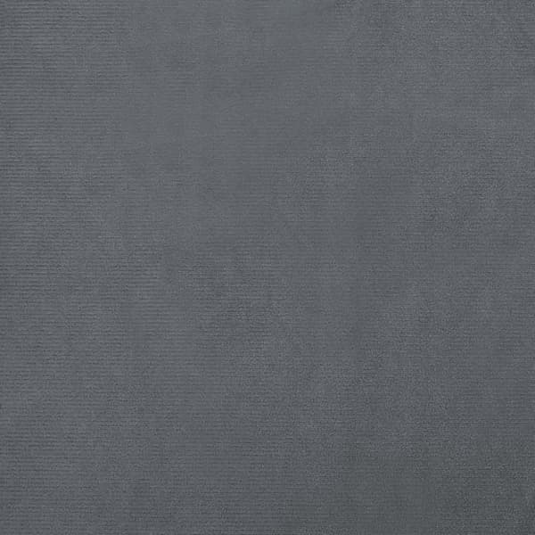 Hundbädd mörkgrå 100x54x33 cm sammet