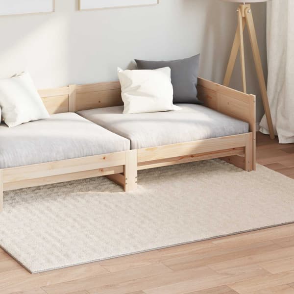 Områdesmattor Rektangulär SIROLO Beige 230 x 160 cm Polyester