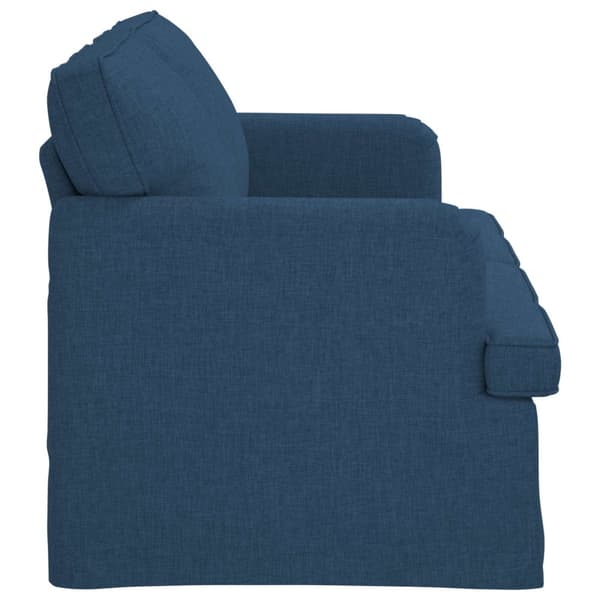 Soffa Blå 142 x 80 x 85 cm tyg
