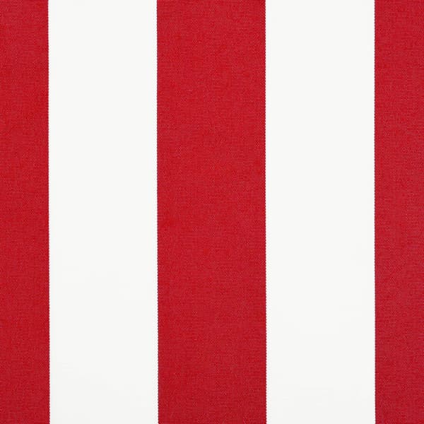Markisväv Röd och Vit 350 x 250 cm Polyester