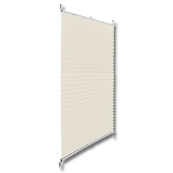 Plisségardin 90x150 cm creme