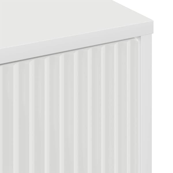 Sideboard Vit 69,5 x 33 x 82 cm Konstruerat trä