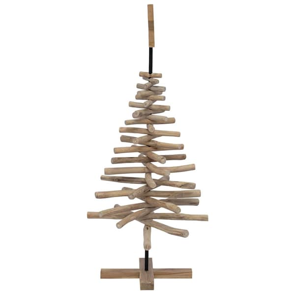 Julgran Brun 120 cm Massivt teakträ