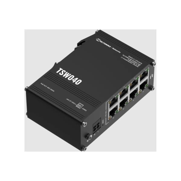 Teltonika TSW040 - switch - 8 portar - ohanterad
