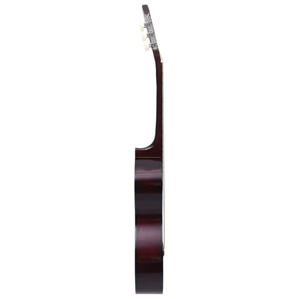 Gitarr för nybörjare 8 delar klassisk svart 3/4 36"