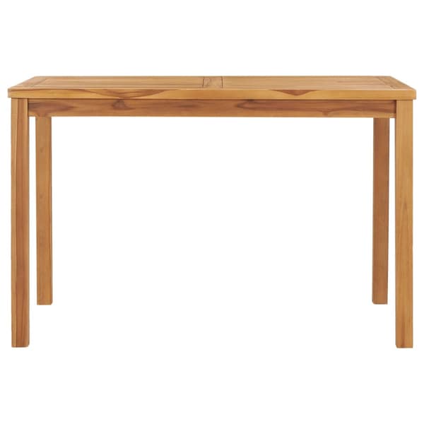 Trädgårdsbord 120x70x77 cm massiv teak