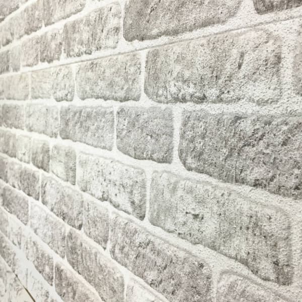 Väggpaneler 10 pcs Ljusgrå 100 x 50 cm EPS Skum