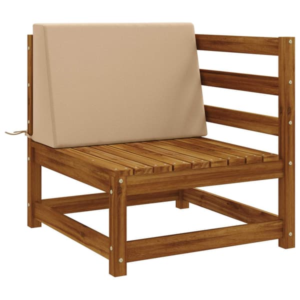 Ryggkudde SOEST 100% Polyester Sand 60 x 20 x 40 cm