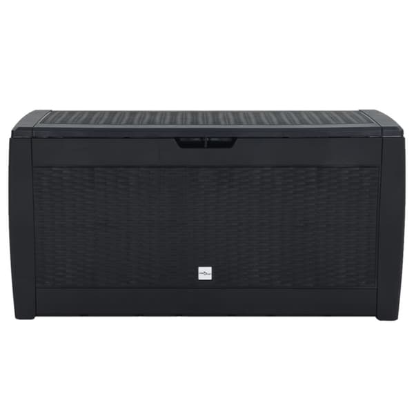 Dynbox antracit 119x48x60 cm polypropen