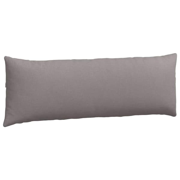 Sofakuddar 2 pcs Taupe 120 x 40 cm tyg