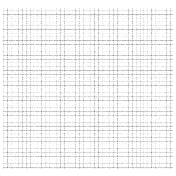 Nätpanel rostfritt stål 100x85 cm 21x21x2,5 mm