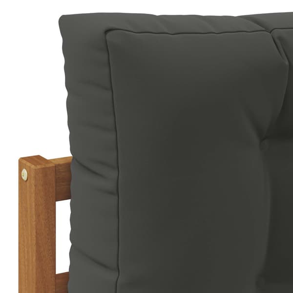 Utomhussoffset med kudde 8 pcs Naturlig och Antracit