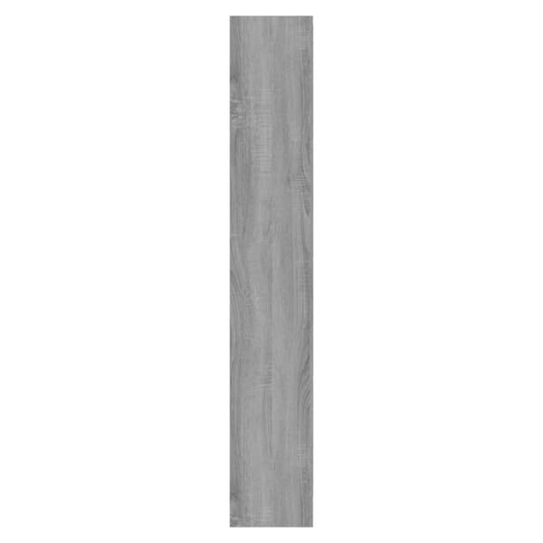 Skoskåp grå sonoma 63x24x147 cm konstruerat trä