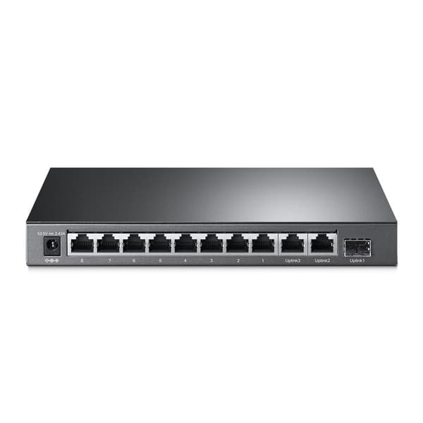 TP-Link TL-SG1210MP V2 - switch - 10 portar - ohanterad