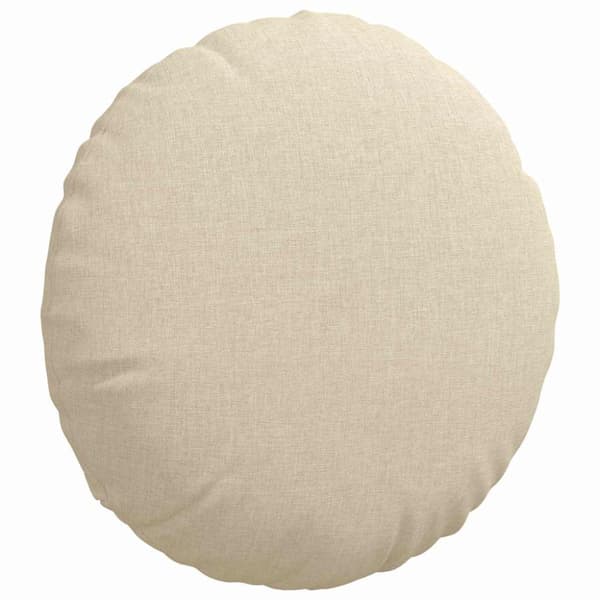 Sittkuddar 2 pcs Kräm Ø40 x 13 cm tyg