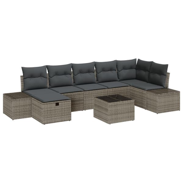 Soffset med kudde 7 pcs konstrotting
