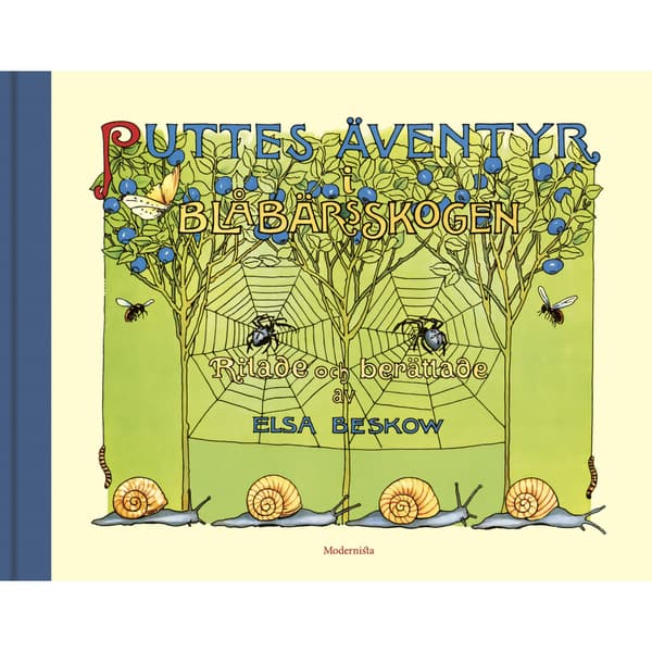 Puttes äventyr i blåbärsskogen (bok, kartonnage)