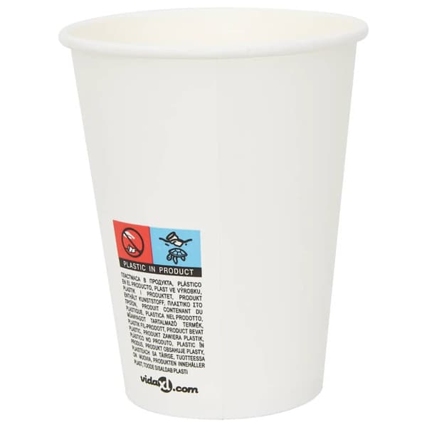 Kaffekoppar i papper med lock 1000 st 12oz 300ml