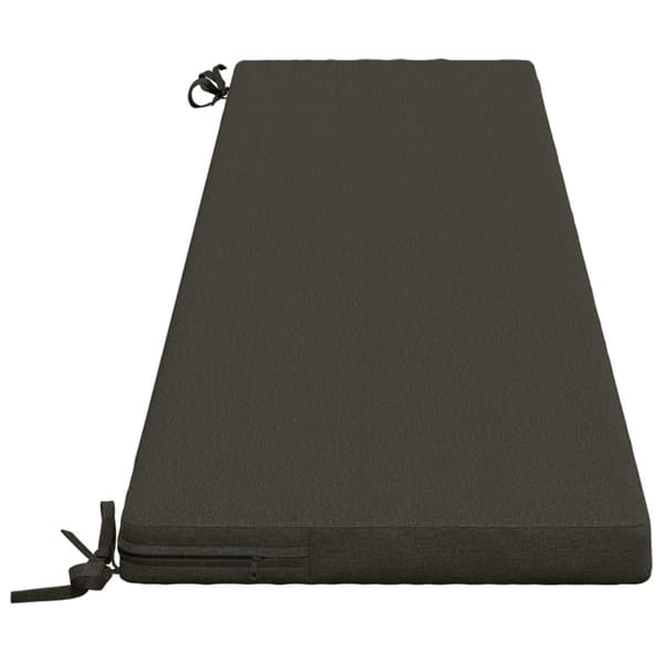 Bänk kudde SOEST 100% Polyester Antracit 200 x 40 x 5 cm