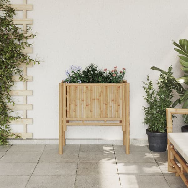 Höjd bädd Brun 70 x 35 x 70 cm Bambu