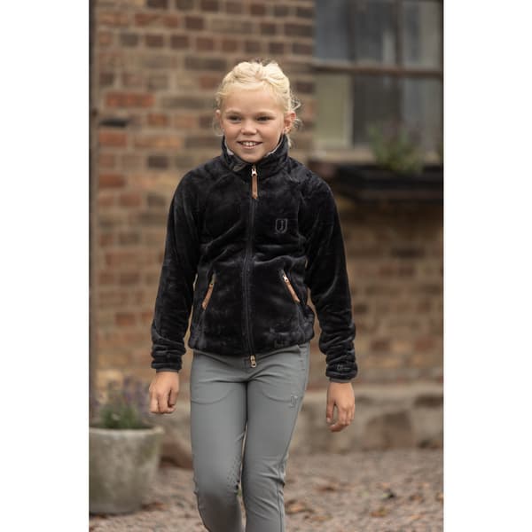 Dagmar Softpilejacka Junior Svart 158/164