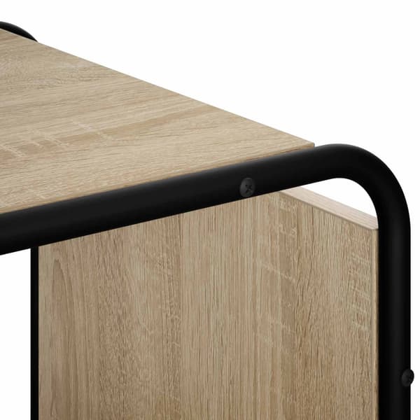 Sideboard Sonoma-ek 98 x 37,5 x 75,5 cm Konstruerat trä