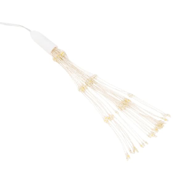 Julbelysning 4 st 140 LED varmvit 17 cm