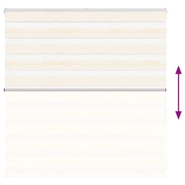 Rullgardin zebra 150x100 cm tyg bredd 145,9 cm polyester
