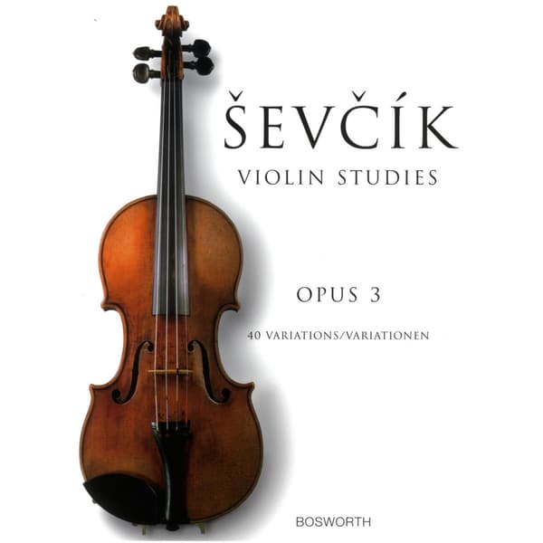 Otakar Sevcik : Violin studies Opus 3 - 40 variations (häftad, eng)