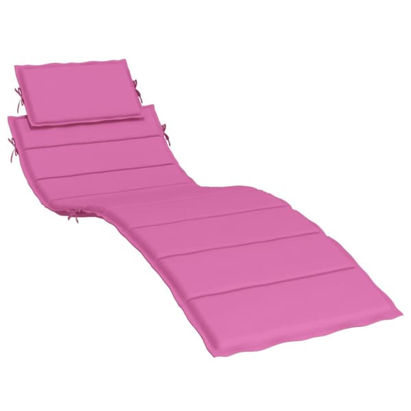 Solsängsdyna rosa oxfordtyg
