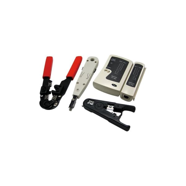 LogiLink Networking Tool Set with Bag - nätverksverktyg/provutrustningskit