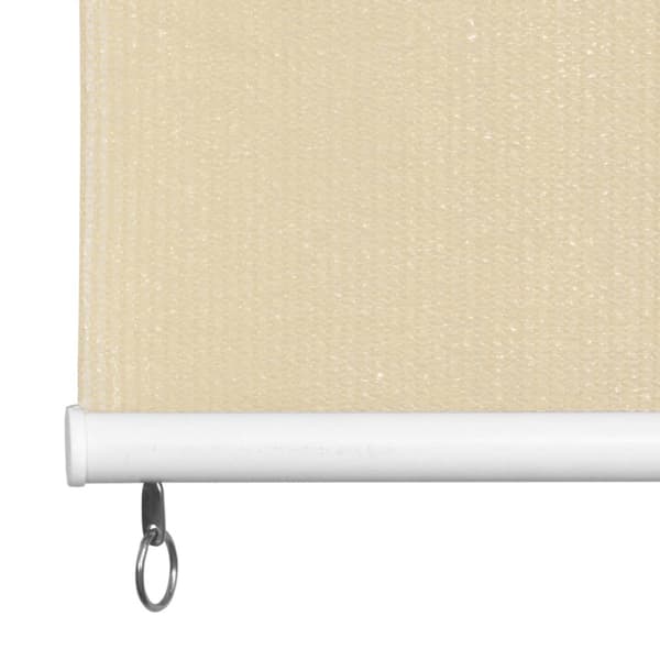 Rullgardin utomhus 100x230 cm gräddvit