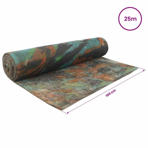 Juterrulle Kamouflage 100 x 2500 cm