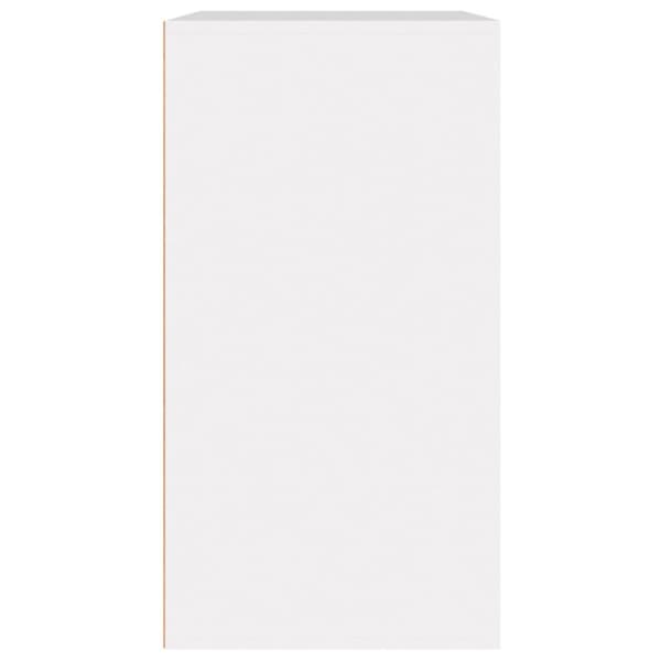 Sminkskåp vit 80x40x75 cm konstruerat trä