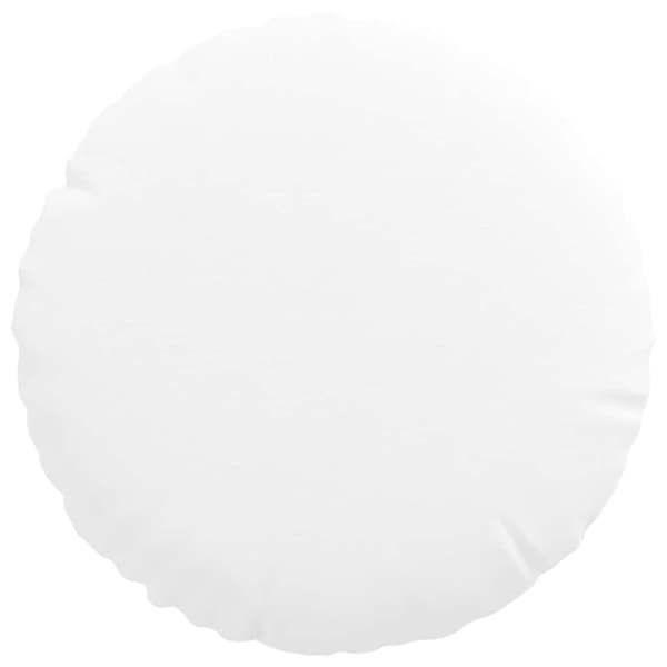 Sittkuddar 2 pcs Vit Ø30 x 13 cm tyg
