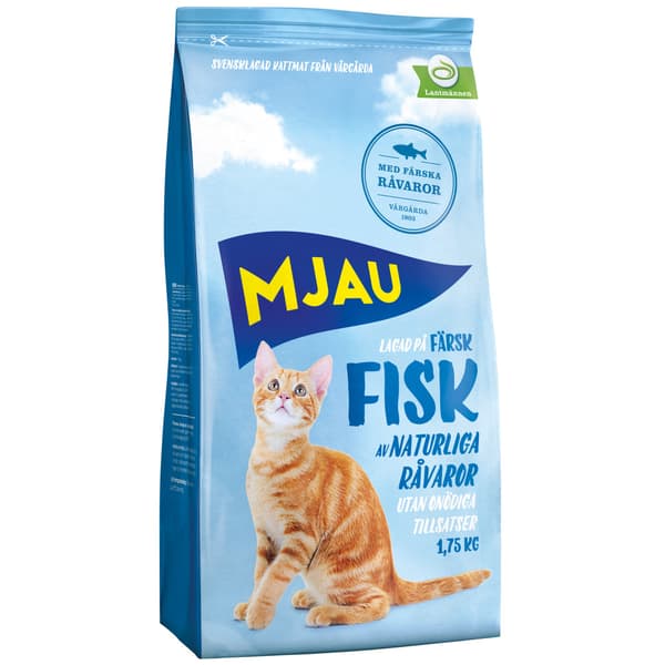 Torrfoder för katt med Fisk 1,75kg