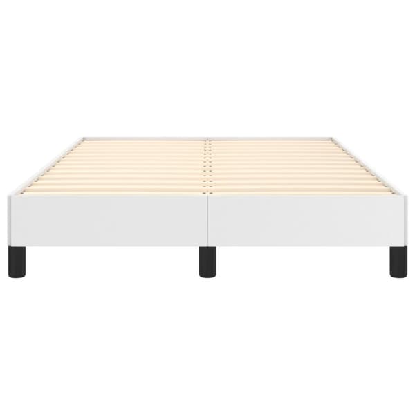 Sängram vit 120x200 cm konstläder