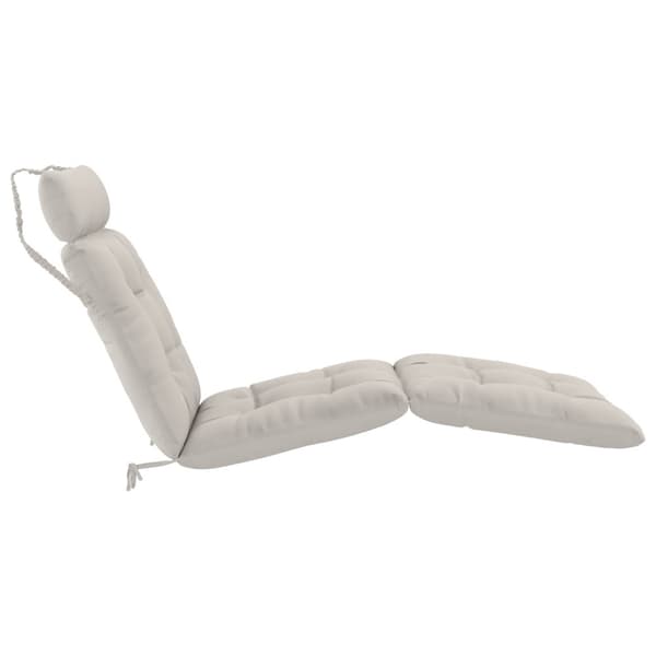 Solstol Kudde VIANEN 100% Polyester Vit 200 x 90 x 8 cm