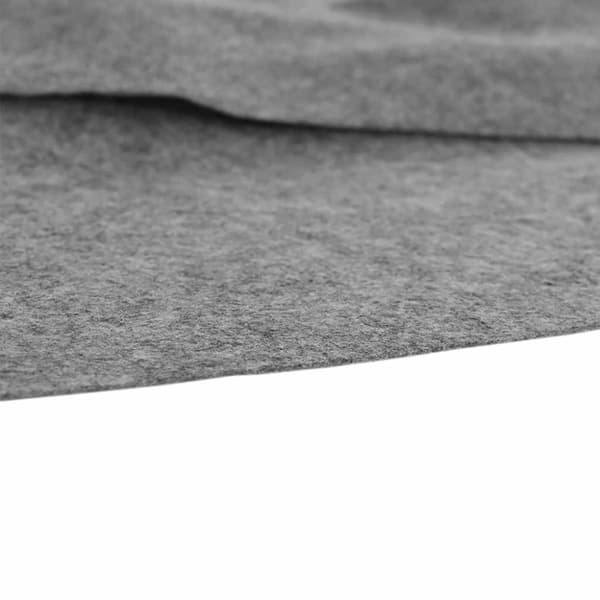 Bottenmatta ljusgrå Ø428 cm polyester geotextil