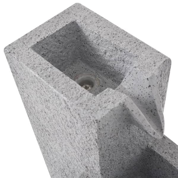 Inomhusfontän med LED polyresin