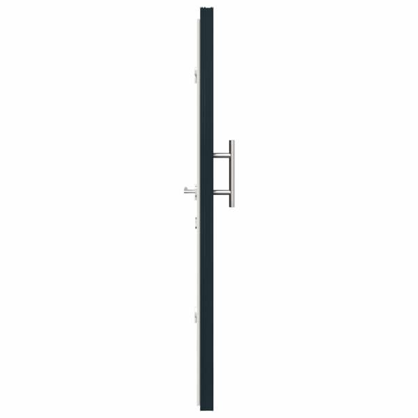Framdörr Antracit 88 x 200 cm PVC