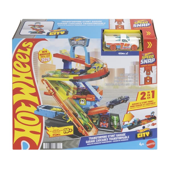 Hot Wheels City Transformations Stuntgarage
