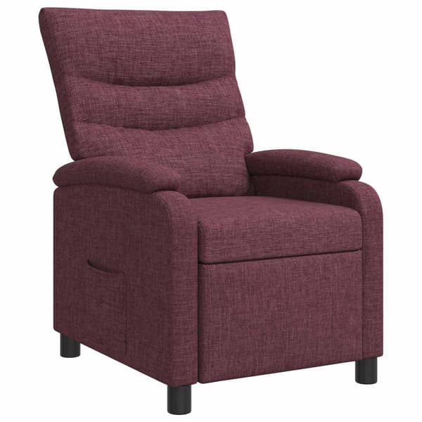 Recliner Lila Tyg