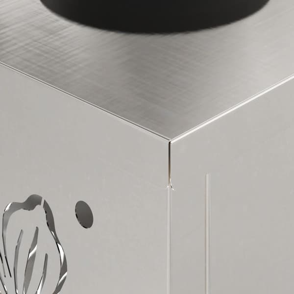 Solar LED Stig Ljus 2 pcs Silver Rostfritt stål