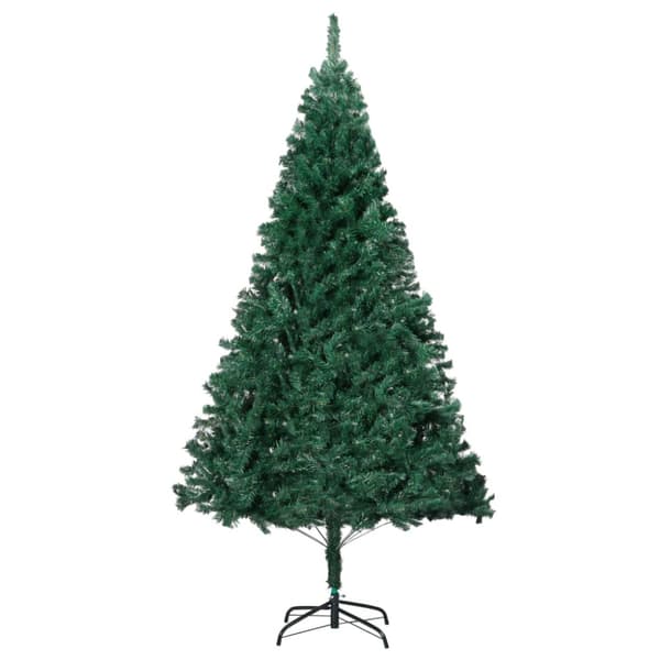 Plastgran med tjocka grenar grön 210 cm PVC