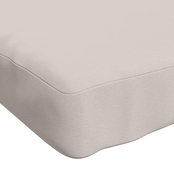 Bänk kudde SOEST 100% Polyester Vit 80 x 40 x 5 cm