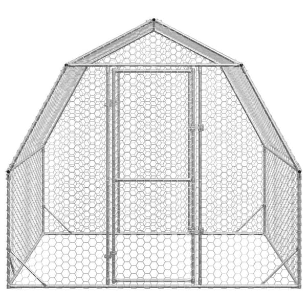 Hönsgård 2,5x2x2,25 m galvaniserat stål