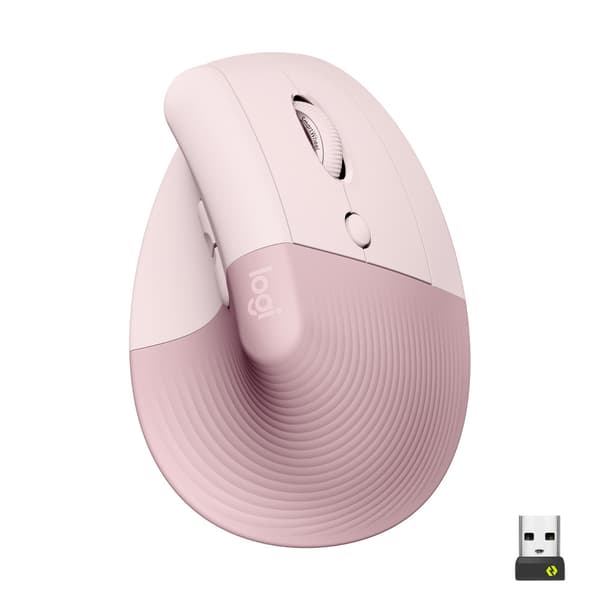 Logitech Lift datormöss högerhand Trådlös RF + Bluetooth Optisk 4000 DPI