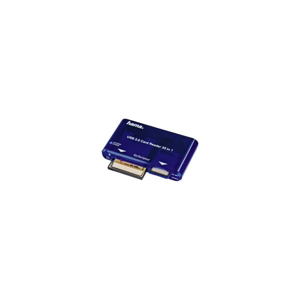 Hama USB 2.0 30 in 1 CardReaderWriter - kortläsare - USB 2.0